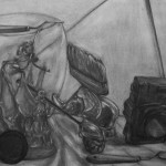 Charcoal Study 1 18 x 24 Charcoal on Bristol Board