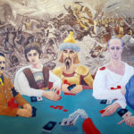 Money for the Dealer 30 x 40 Oil on Canvas