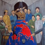 New World Order 30 x 40 Oil on Canvas
