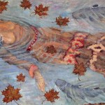 Ophelia 19 x 52 Oil on Canvas