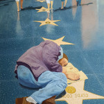 Hollywood Walk of Fame 36 x 24 Oil on Canvas won "Best Artist Under 30" award on Plein Air Salon Competition for December 2014/January 2015